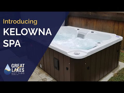 Great Lakes Kelowna 4-Person 21-Jet | 210 x 152 cm | Grey Finish