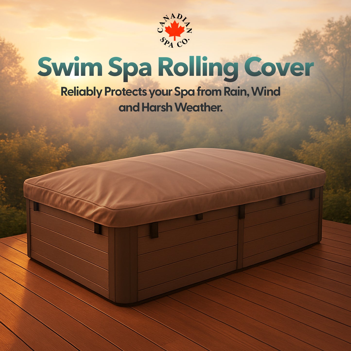 Rolling Cover for 20ft St Lawrence Swim Spa