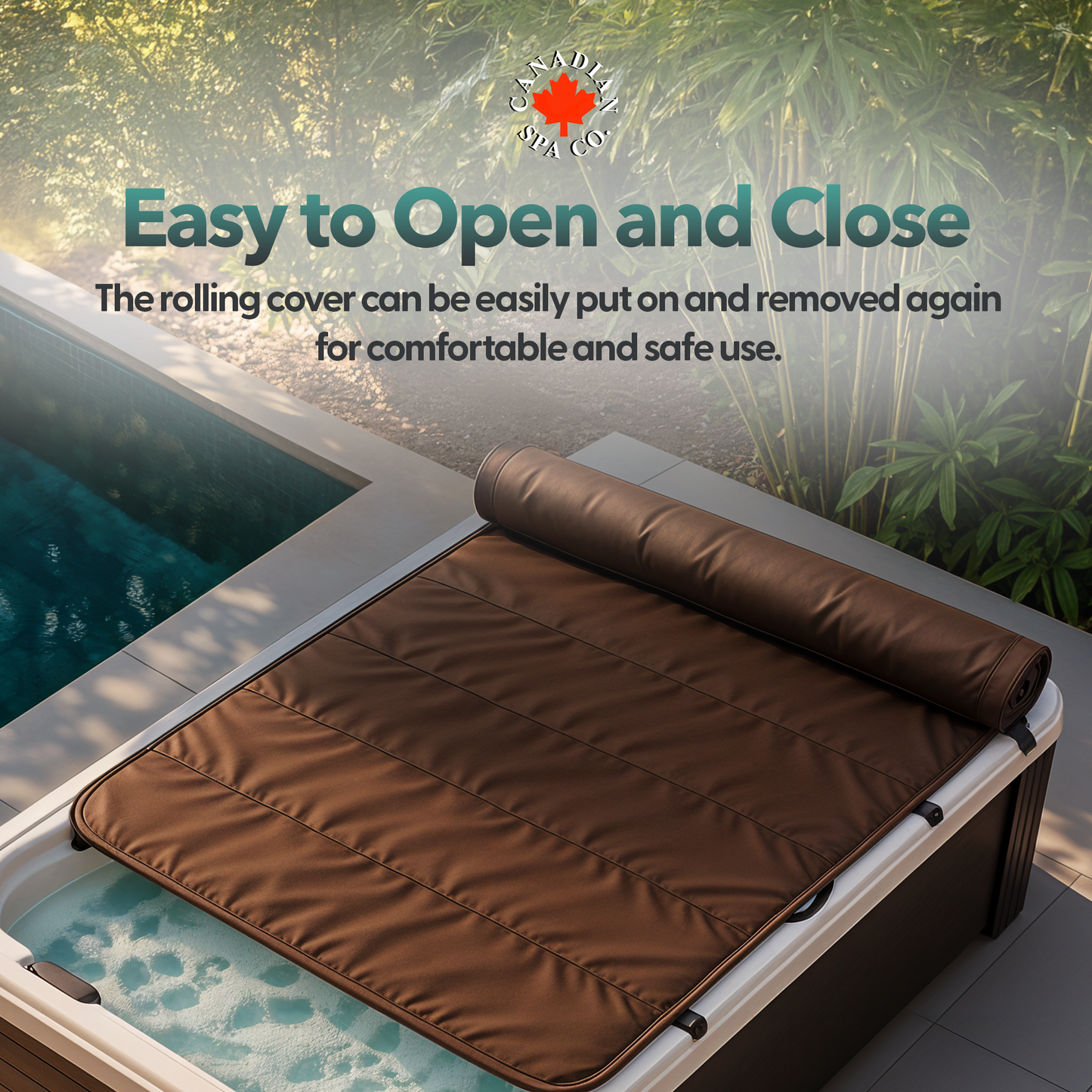 Rolling Cover for 20ft St Lawrence Swim Spa