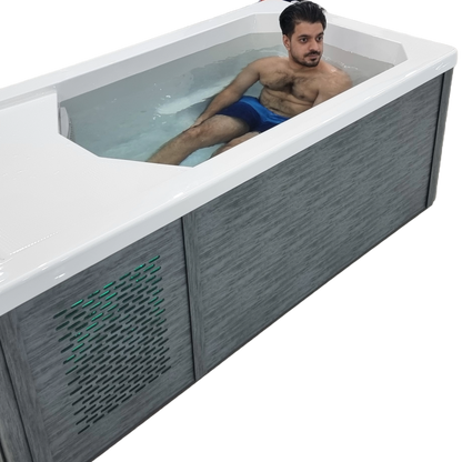 Great Lakes Cold Water Therapy Chill Tub - Slate Grey