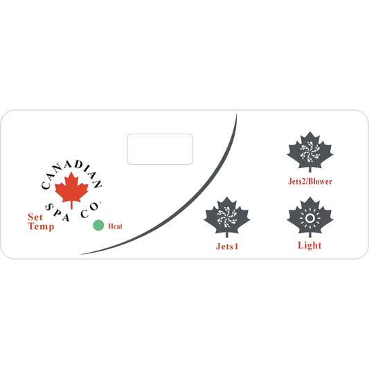 Balboa VL404 2-button Overlay