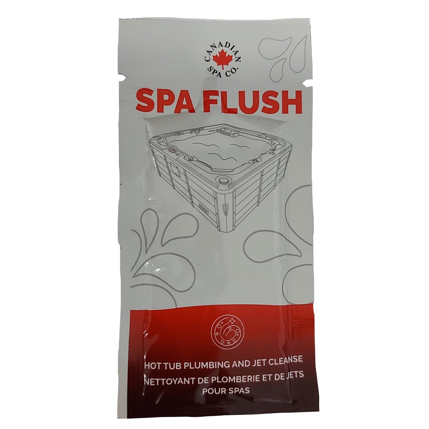 Spa Flush Hot Tub Plumbing and Jet Cleanse (15ml single sachet)